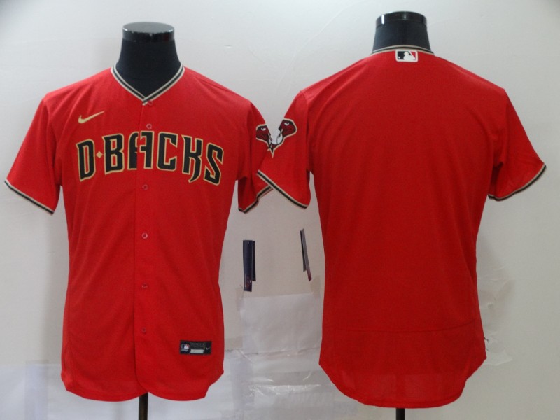 Men Arizona Diamondback blank red MLB Jerseys